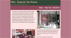 Desktop Screenshot of mrsteapots.com
